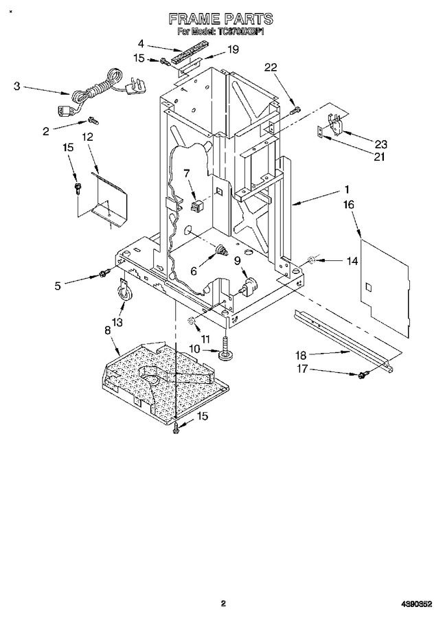Diagram for TC8700XBP1