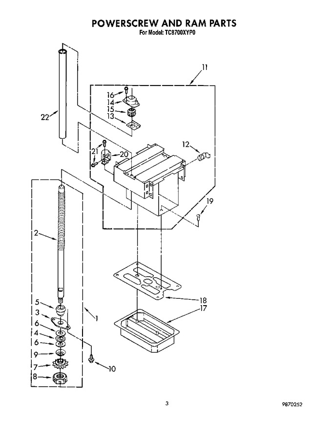 Diagram for TC8700XYP0