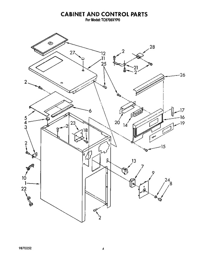 Diagram for TC8700XYP0