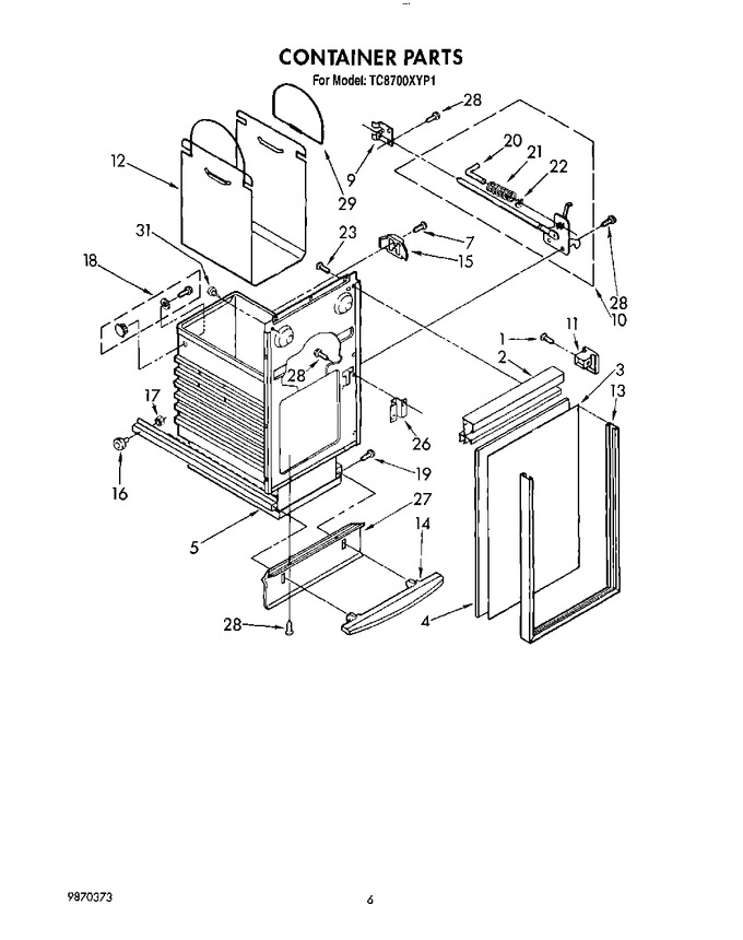 Diagram for TC8700XYP1