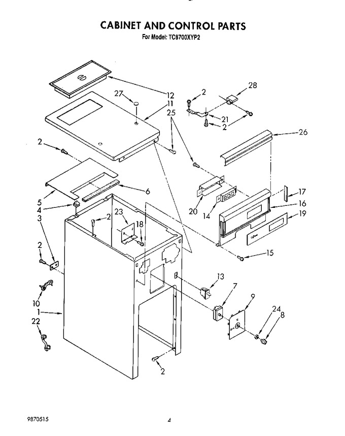 Diagram for TC8700XYP2