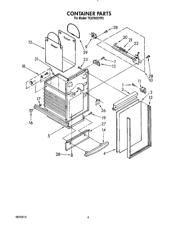 Diagram for TC8700XYP2
