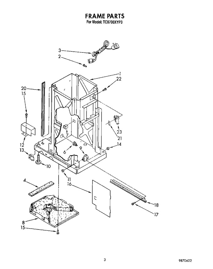 Diagram for TC8700XYP3