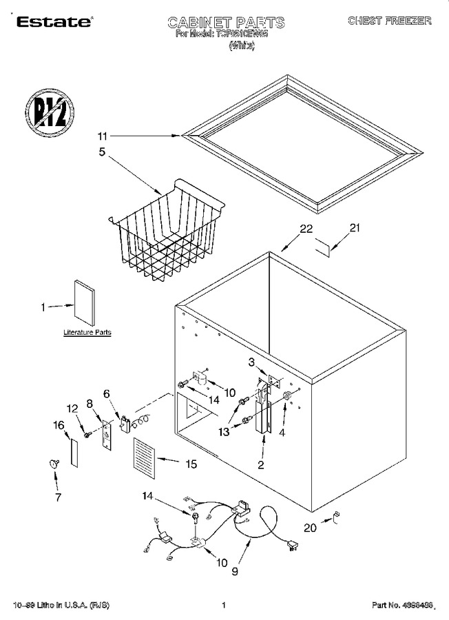 Diagram for TCF0510EW05