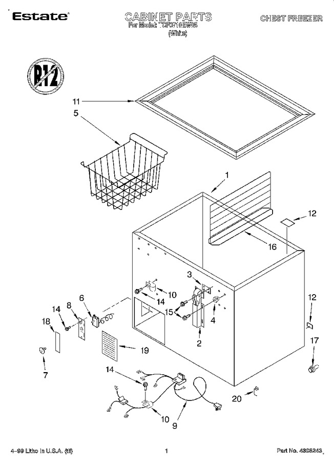 Diagram for TCF0710EW05