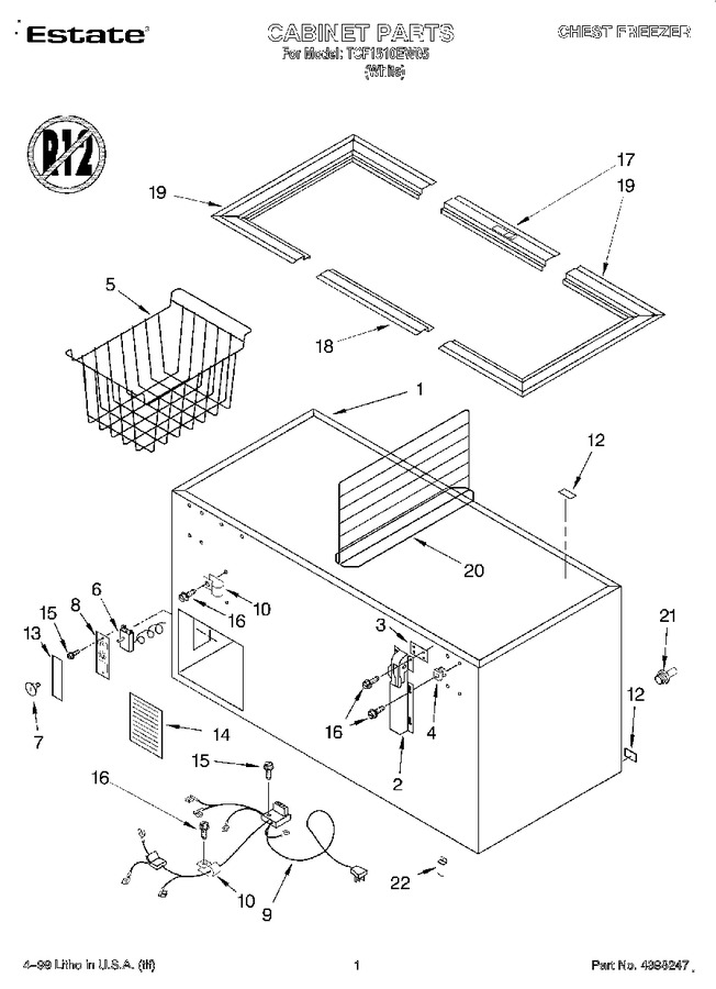 Diagram for TCF1510EW05