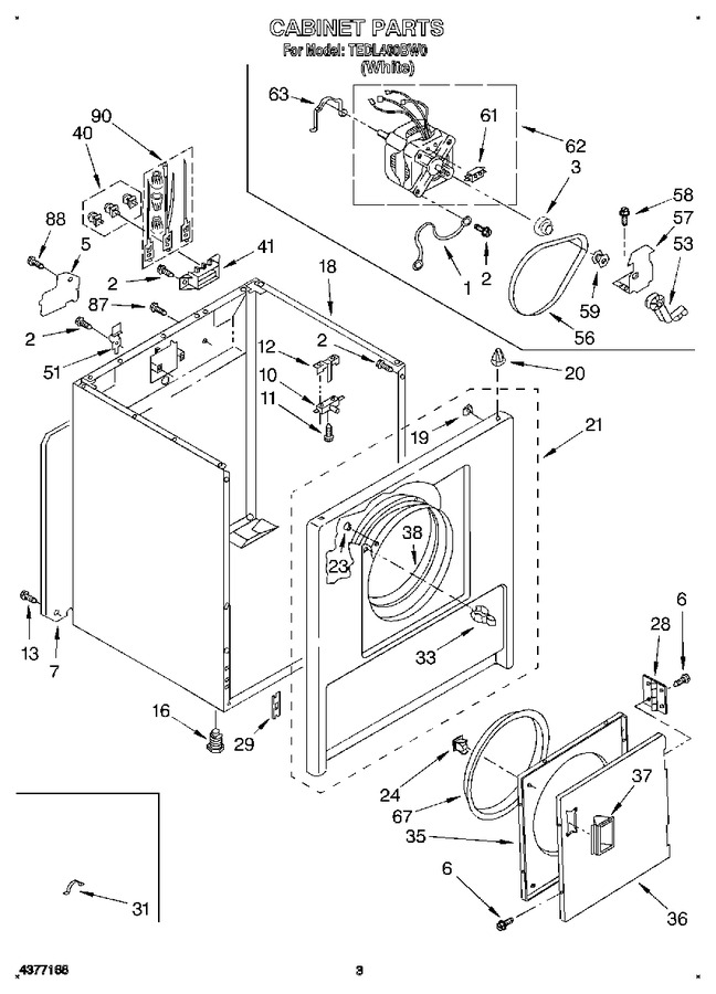 Diagram for TEDL400BW0