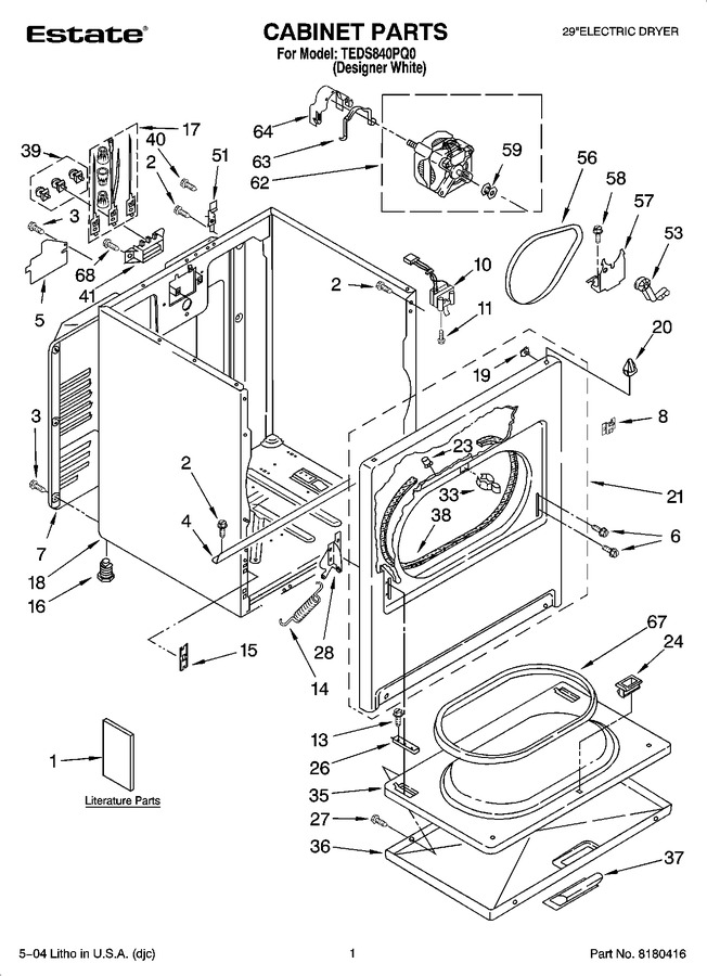 Diagram for TEDS840PQ0