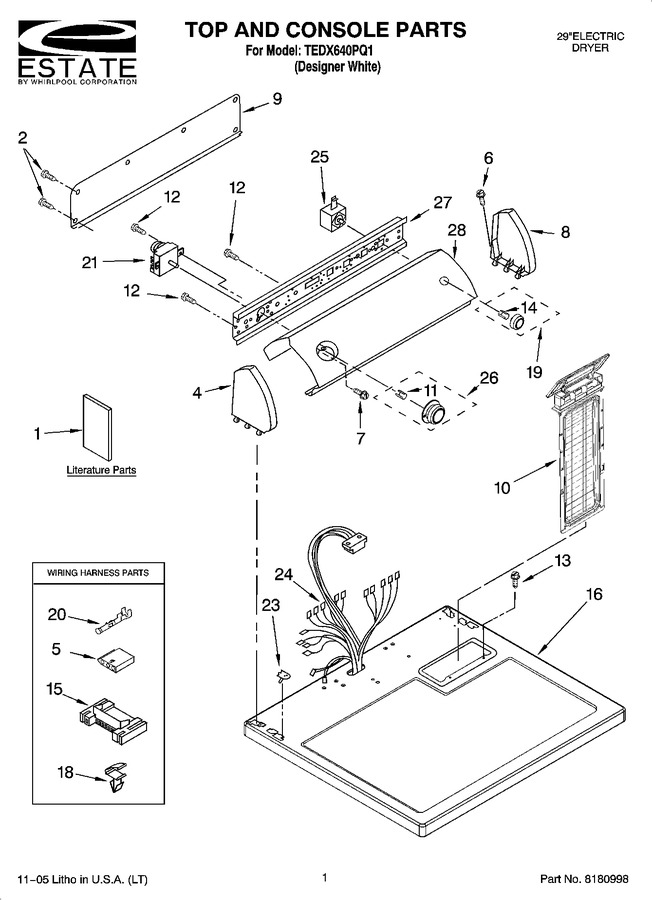 Diagram for TEDX640PQ1