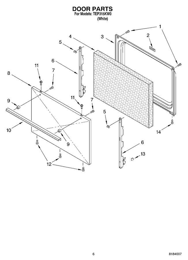 Diagram for TEP315KW0