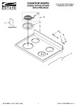Diagram for 01 - Cooktop Parts