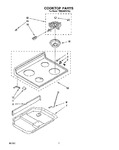 Diagram for 02 - Cooktop