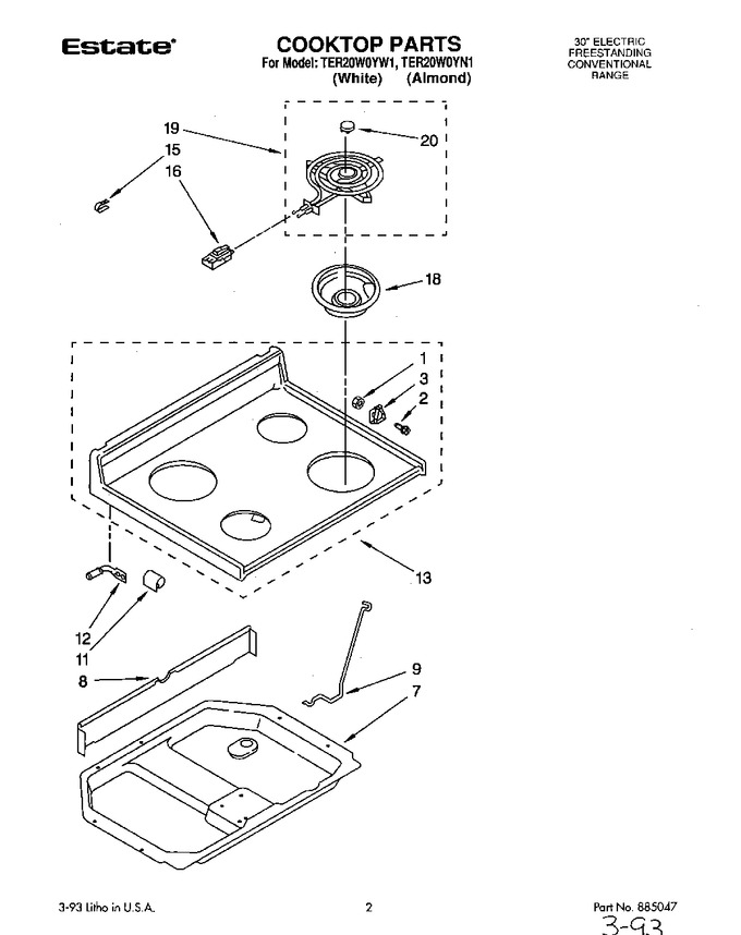 Diagram for TER20W0YW1