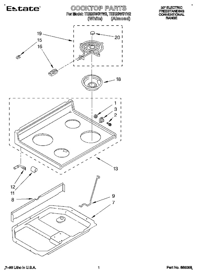 Diagram for TER20W0YW2