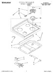 Diagram for 01 - Cooktop, Literature