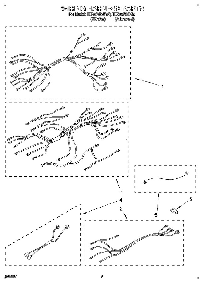 Diagram for TER86W5BW0