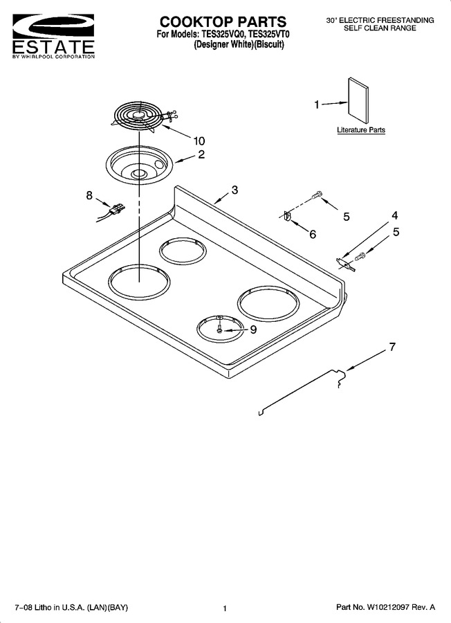 Diagram for TES325VQ0