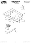 Diagram for 01 - Cooktop Parts