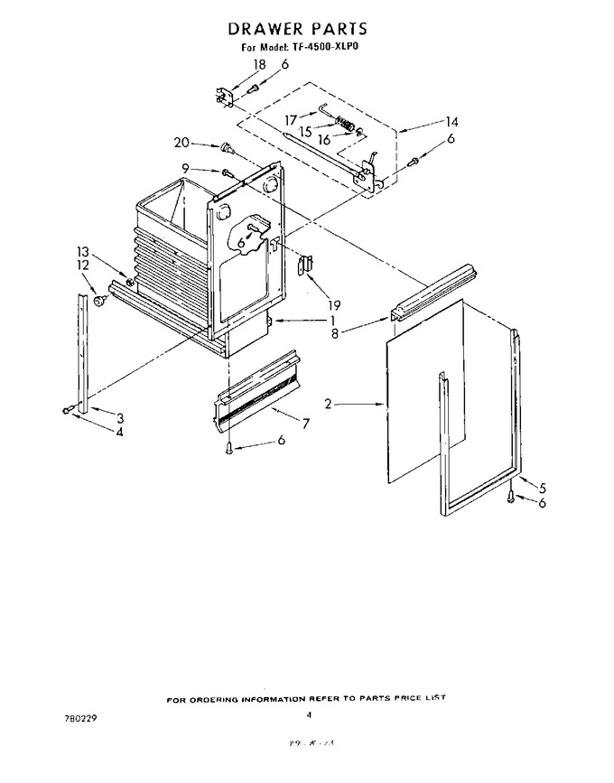 Diagram for TF4500XLP0