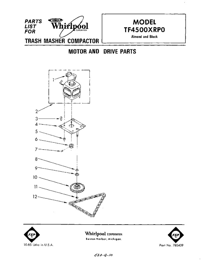Diagram for TF4500XRP0
