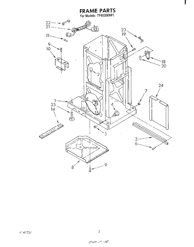 Diagram for TF4500XRP1