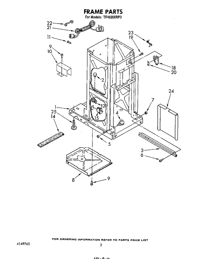 Diagram for TF4500XRP3