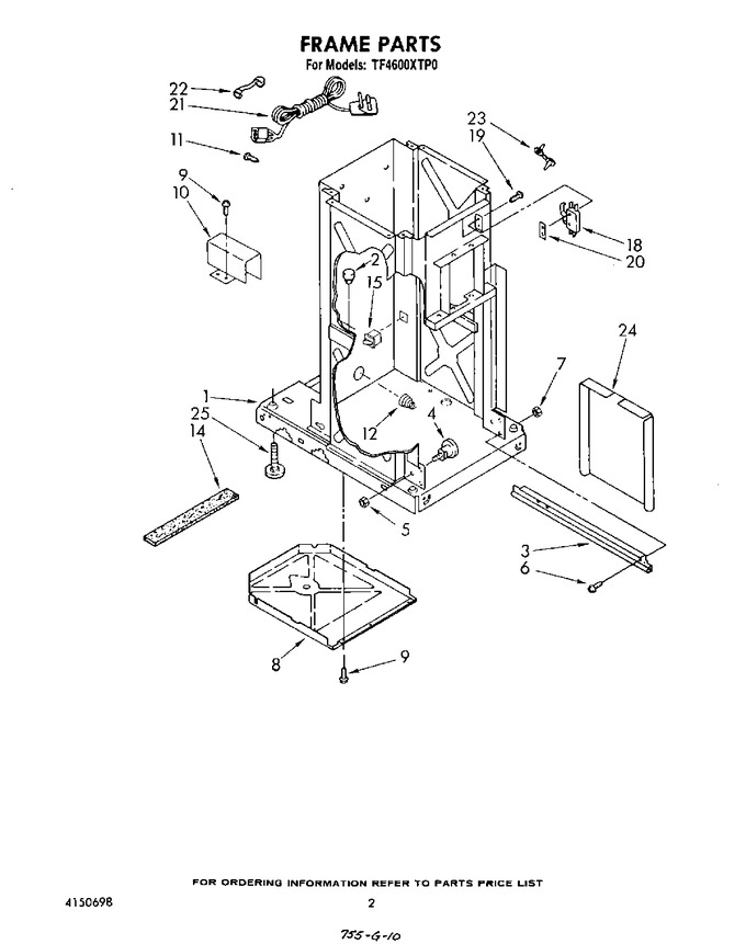 Diagram for TF4600XTP0