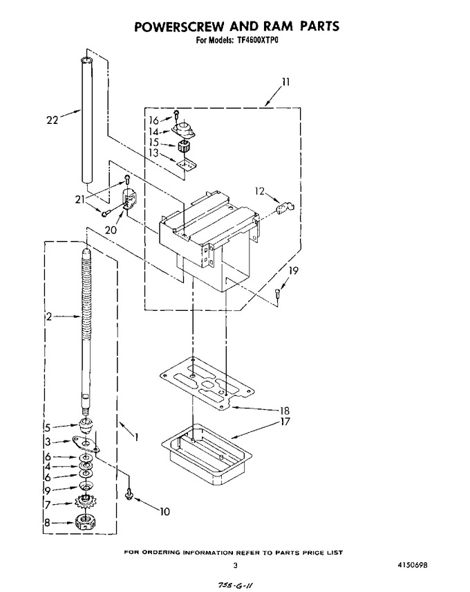Diagram for TF4600XTP0