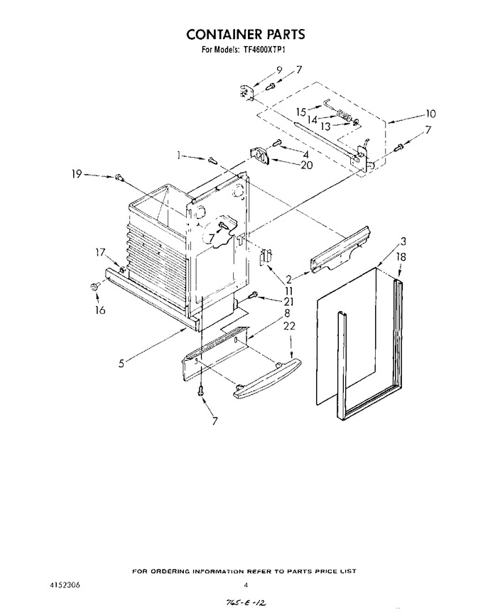 Diagram for TF4600XTP1