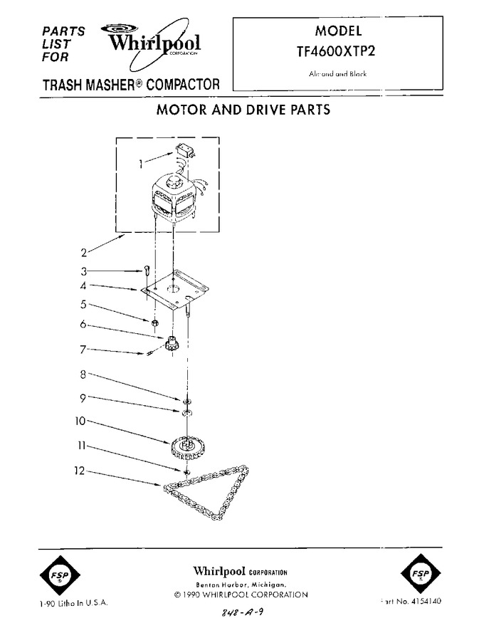 Diagram for TF4600XTP2