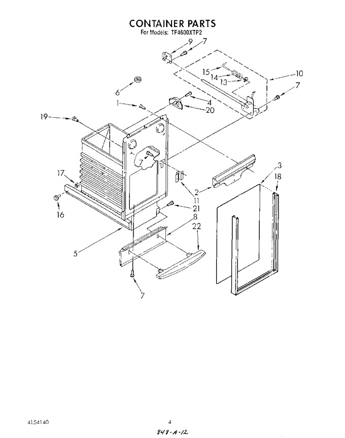 Diagram for TF4600XTP2