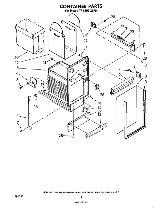 Diagram for TF8503XLP0