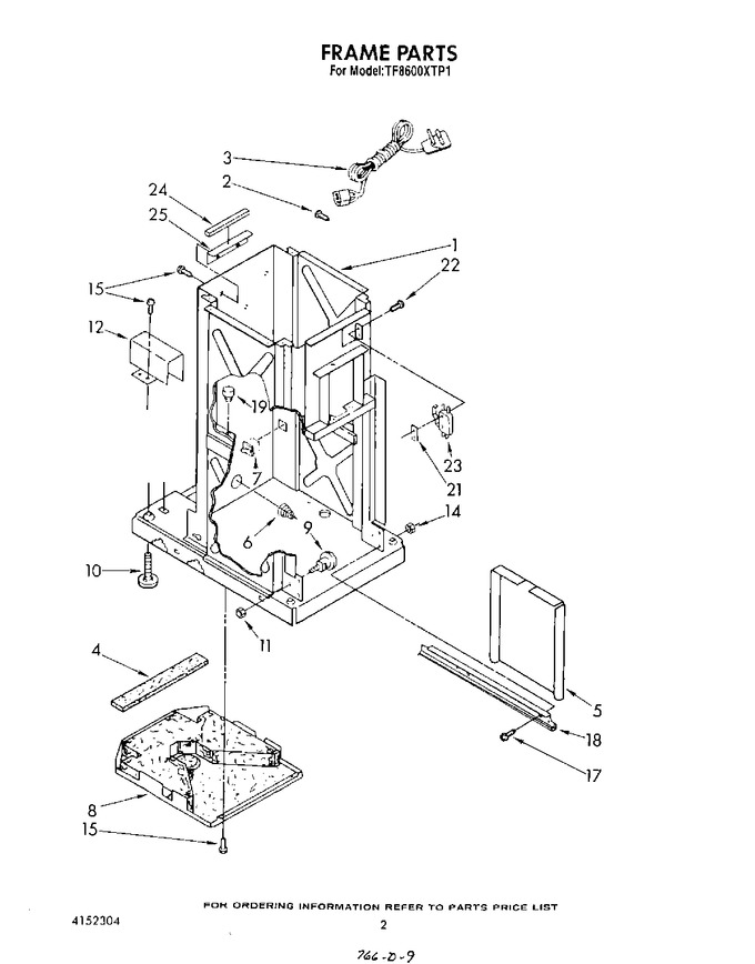 Diagram for TF8600XTP1