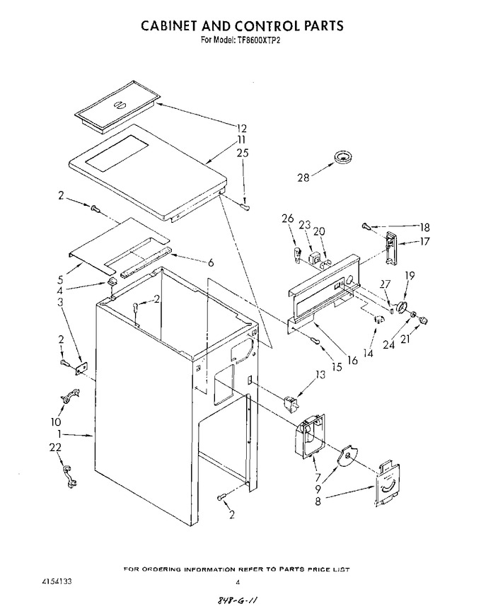 Diagram for TF8600XTP2