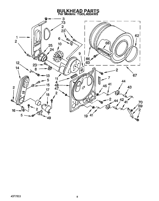 Diagram for TGDL400AN0