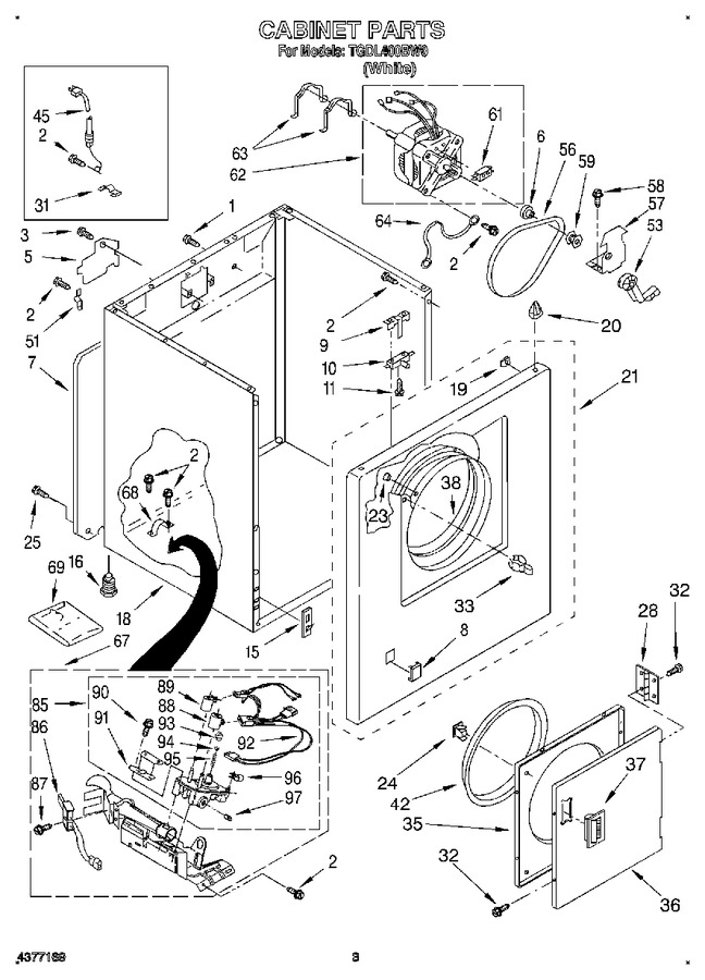 Diagram for TGDL400BW0