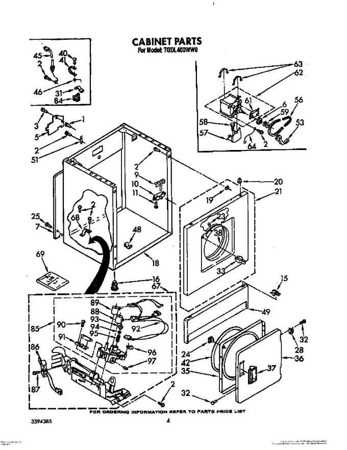 Diagram for TGDL400WW0
