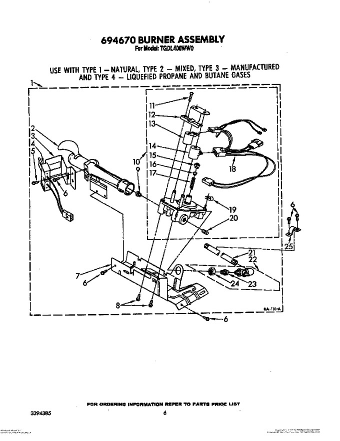 Diagram for TGDL400WW0