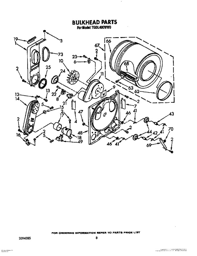 Diagram for TGDL400WW0