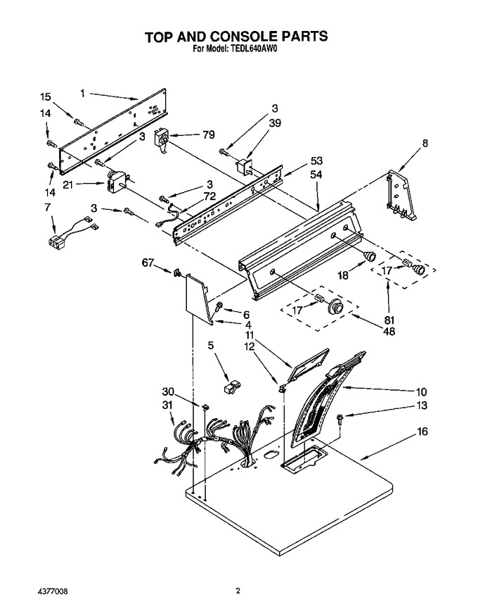 Diagram for TGDL640AW0