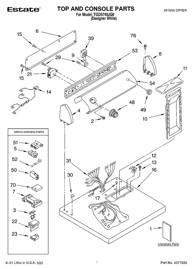 Diagram for TGDS740JQ0