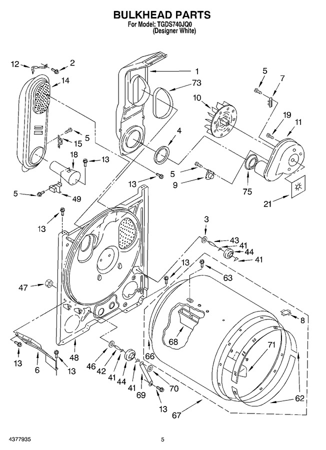 Diagram for TGDS740JQ0