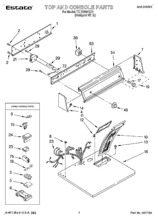 Diagram for TGDX640EQ1
