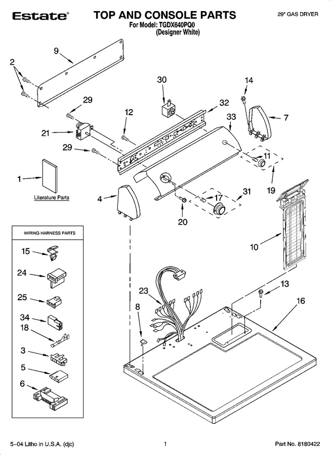 Diagram for TGDX640PQ0