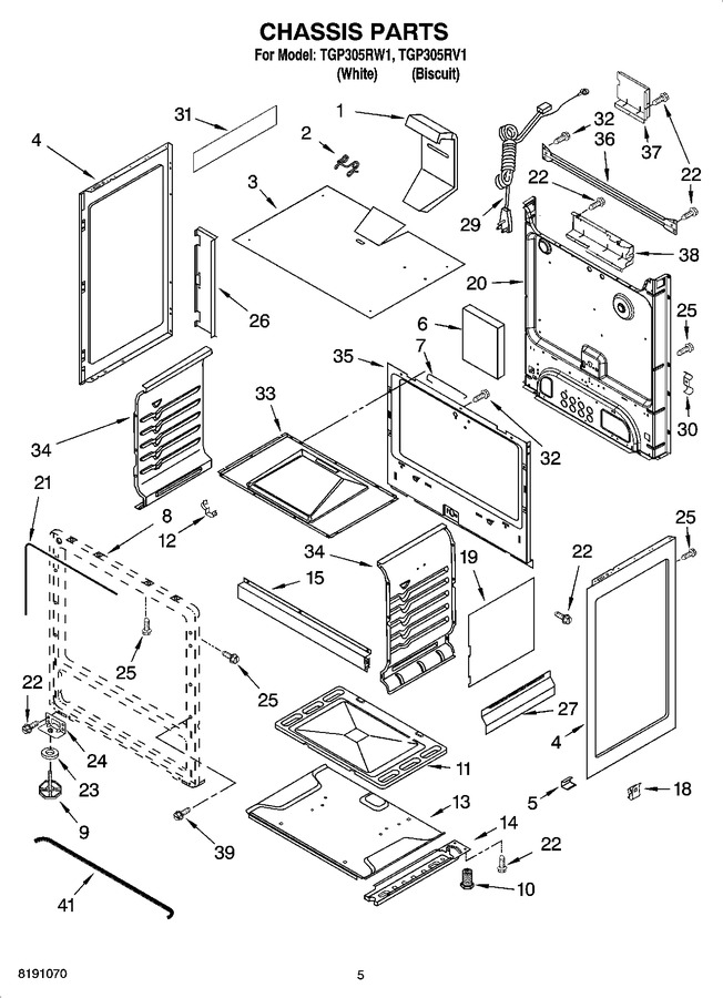 Diagram for TGP305RW1