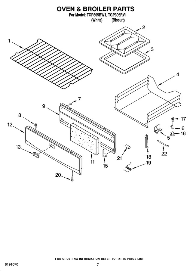 Diagram for TGP305RW1