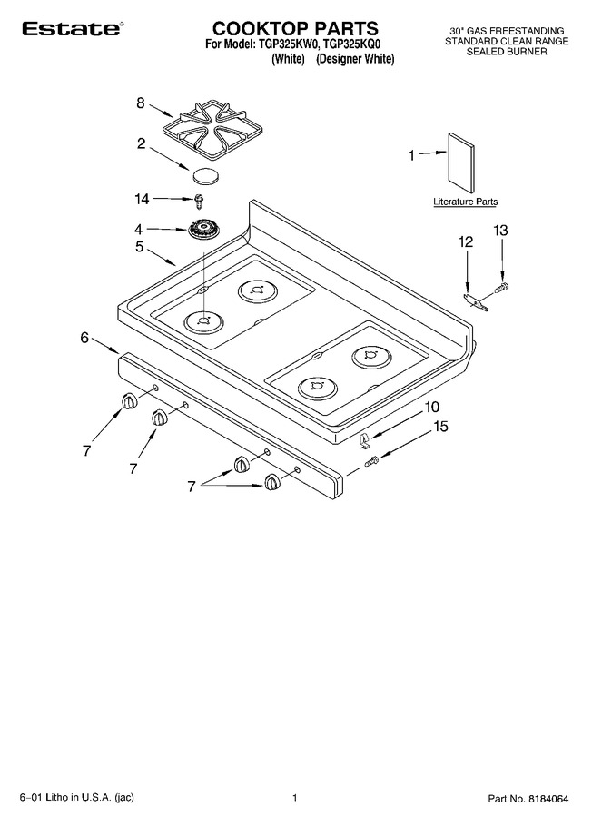 Diagram for TGP325KQ0