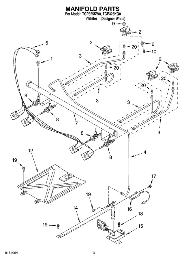 Diagram for TGP325KQ0