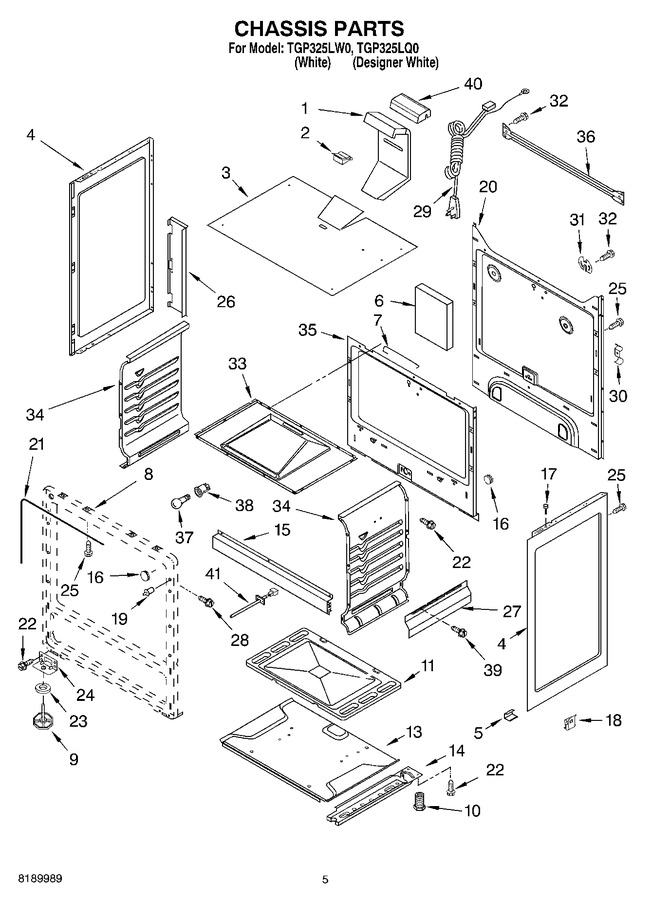 Diagram for TGP325LW0