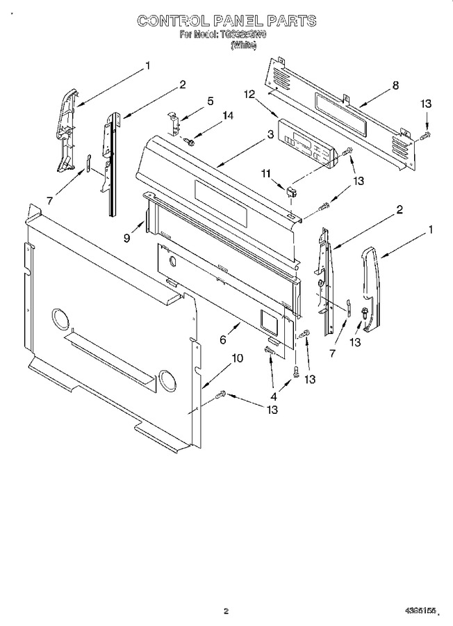 Diagram for TGS325GW0
